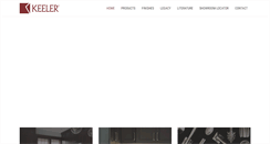 Desktop Screenshot of keelerproducts.com